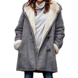 Antonia - Manteau Douillet avec Doublure en Fleece