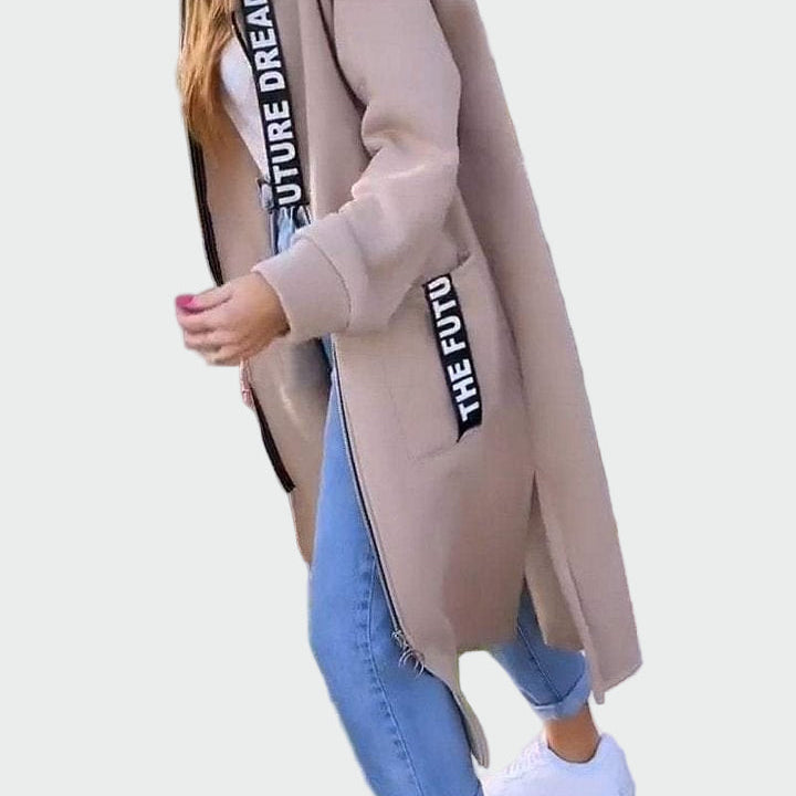 Longue Manteau à Capuche