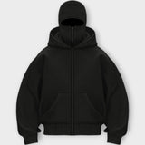 Pull à Capuche avec Zip Avant