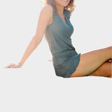 Maillot de bain à volants avec soutien-gorge intégré