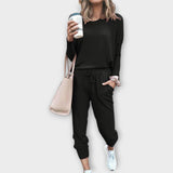 Ensemble de Salon à Coupe Relaxée au Design Minimaliste