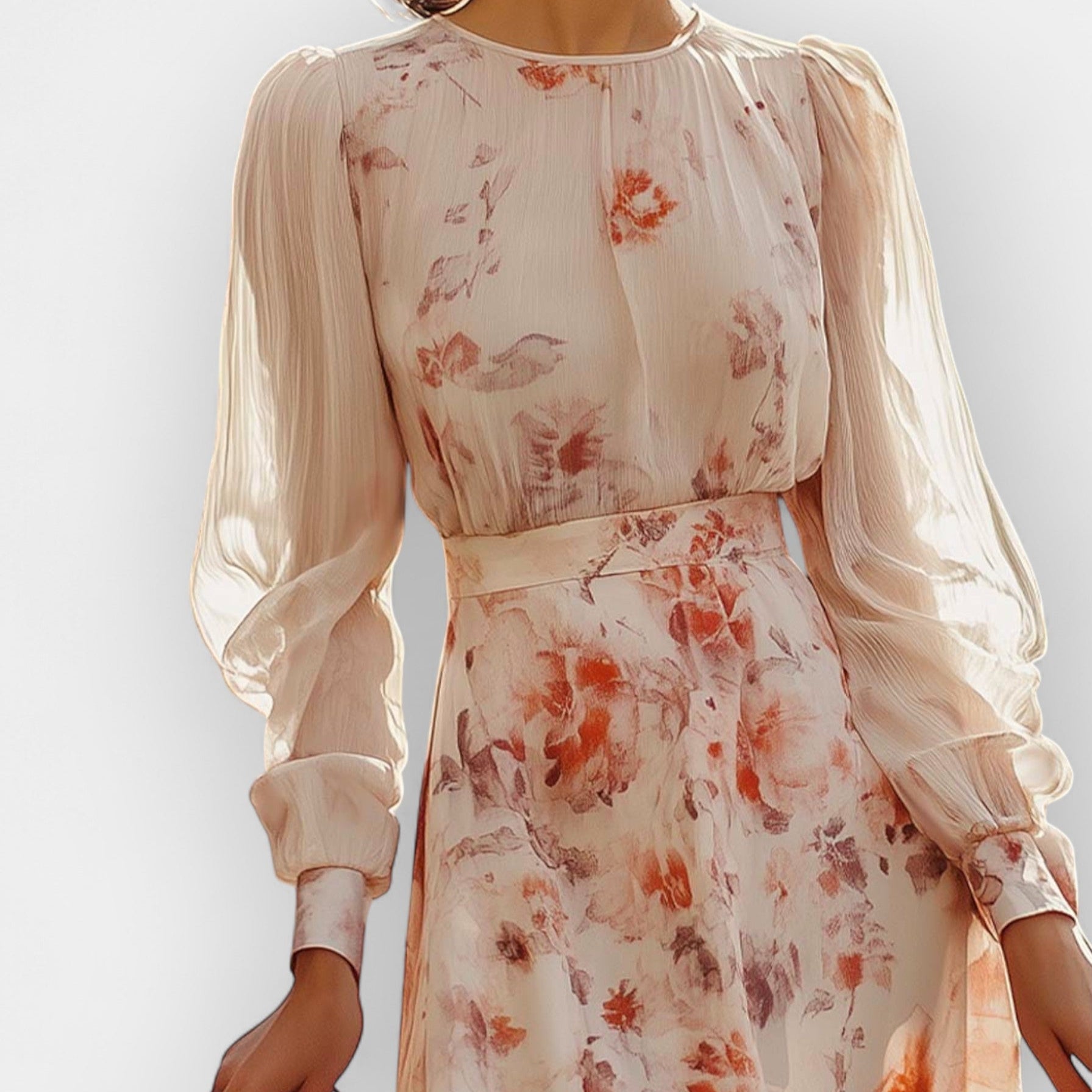 Robe Élégante à Plis