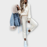 Ensemble Élégant au Confort Optimal