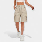 Shorts Cargo d'Été pour Femmes" can be rewritten as "Shorts Cargo Estivaux pour Femmes.