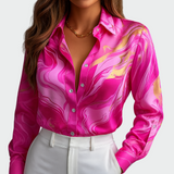Fluid Satin Blouse