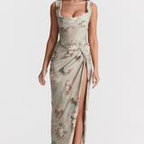 Ibelle | Robe Découpée avec Fente