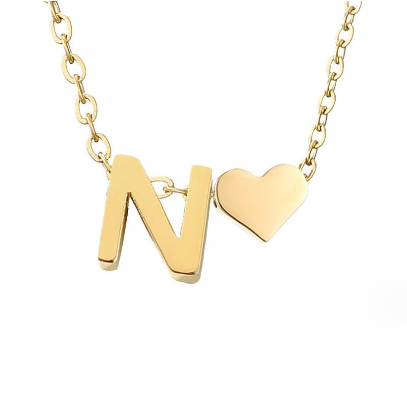 Nina – Collier doré en V