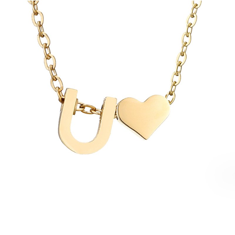 Nina – Collier doré en V