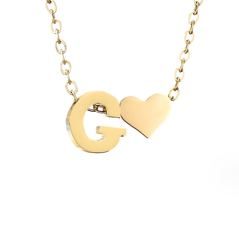 Nina – Collier doré en V
