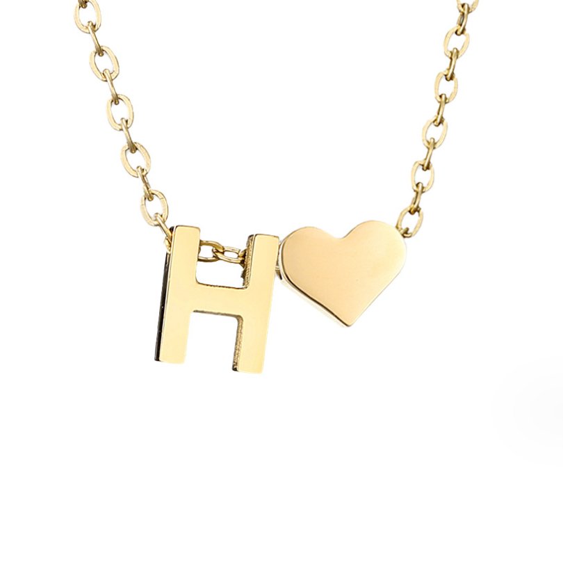 Nina – Collier doré en V