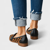 Cari - Mocassins en cuir avec soutien orthopédique