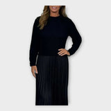 Robe Chic au Design Plissé et au Style Intemporel