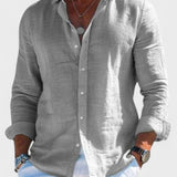 DENNIS | Casual hørskjorte til mænd