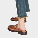 Classical Mary Jane Moccasins