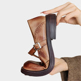 Classical Mary Jane Moccasins