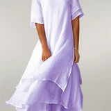 Robe Maya à Volants Élégants