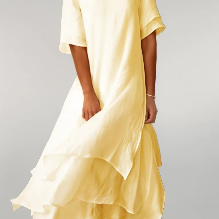 Robe Maya à Volants Élégants