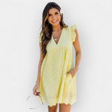 Robe d'Été avec Short Intégré et Poches Pratiques