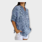 Blouse Chic à Motifs