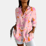 LYSSA™ | Blouse Fleurie à Boutons