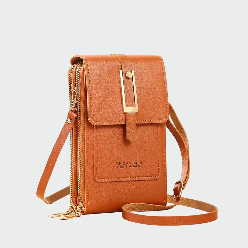 Élégant sac à bandoulière en cuir