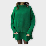 Ensemble Tricoté Moderne : Pull et Jupe